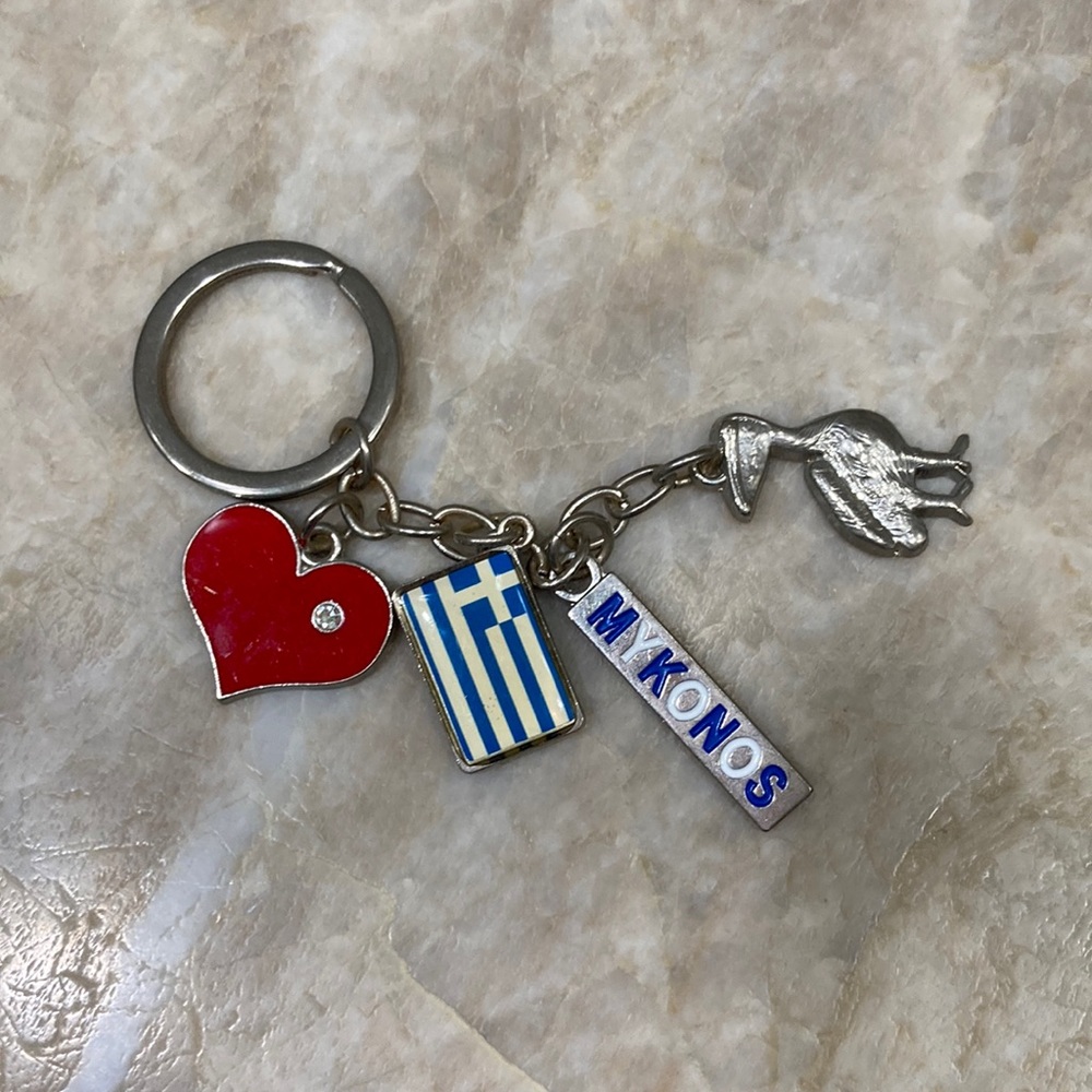 Greece key chain